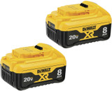 DEWALT 20V MAX* XR Batteries, 8.0-Ah, 2-Pack