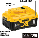DEWALT 20V MAX* XR Batteries, 8.0-Ah, 2-Pack