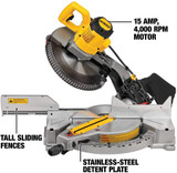 15 Amp 10 in. Electric Single-Bevel Compound Miter Saw