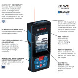 BLAZE™ Outdoor 400 Ft. Connected Lithium-Ion Laser Measure with Camera