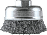 3"X5/8"-11 WIRE CUP BRUSH CRIMPED