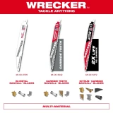 8" 8/12 TPI SAWZALL® Blade for Multi-Material (50 Pack)