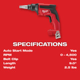 M18 FUEL™ Drywall Screw Gun