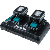 DUAL PORT RAPID CHARGER DC18RD