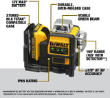DEWALT GREEN 12V 3 X 360