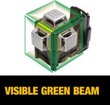 DEWALT GREEN 12V 3 X 360