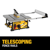 10 in. Jobsite Table Saw and Rolling Stand