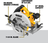 7-1/4" LIGHT WEIGHT CIRCULAR SAW WITH ELECTRIC BRA