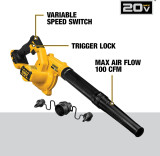 20V MAX Cordless Compact Jobsite Blower
