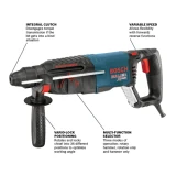 SDS-plus® Bulldog™ Xtreme 1 In. Rotary Hammer