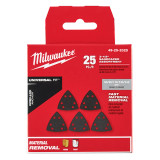 Milwaukee 3-1/2" Universal Fit OPEN-LOK Triangle Sandpaper  (214373)
