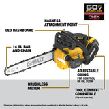 60V MAX 14 In. Top Handle Chainsaw Kit