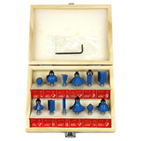 12pc Carbide Router Bit Set (226615)