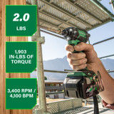 36V MultiVolt™ Cordless Triple Hammer BOLT Impact Driver