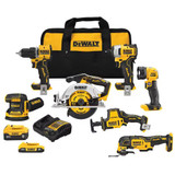 20V MAX Cordless 7-Tool Combo Kit