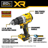 20V MAX XR® 2-Speed Hammer Drill & Impact 2-Tool Combo Kit w/ XR® POWERPACK™ Batteries