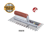 Raimondi Stainless Steel 3/8" x 3/8" Notched Trowel