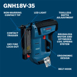 18V Brushless 23-Gauge Pin Nailer