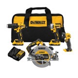 20V MAX Cordless Brushless 4-Tool Combo Kit (2.0Ah)