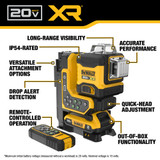 20V MAX XR® Remote Control 360º Line Laser Kit