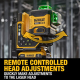 20V MAX XR® Remote Control 360º Line Laser Kit