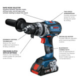 CORE18V® Brushless Connected-Ready 1/2 In. Hammer Drill/Driver Kit