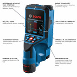 12V Max Wall/Floor Scanner with Radar