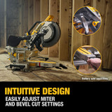 20V MAX XR® 12 in. Double Bevel Sliding Miter Saw