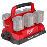 M18™ REDLITHIUM™ FORGE™ XC12.0 Starter Kit w/ PACKOUT™ 6-Port Rapid Charger