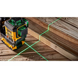 20V MAX Lithium-Ion 3-Beam 360° Green Laser Level Kit