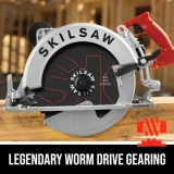 10-1/4 In. Magnesium Worm Drive Skilsaw