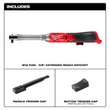 M12 FUEL™ 3/8" Extended Reach Ratchet