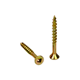 #14 X 4" YELLOW WOOD SCREWS (100 PACK)