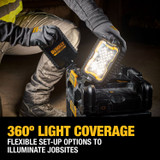 TOUGHSYSTEM® 2.0 Adjustable Work Light with Storage