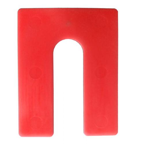 PLASTIC SHIMS 3 X4 X 1/8 (500/CASE) #58