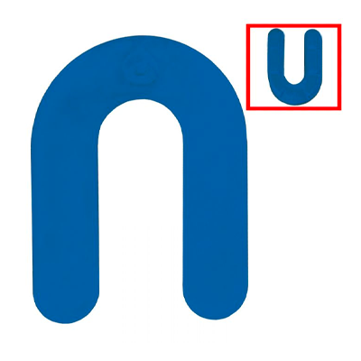 CASE 1/16" U SHIMS 2 5/16 X 3" (1000/CASE) #26