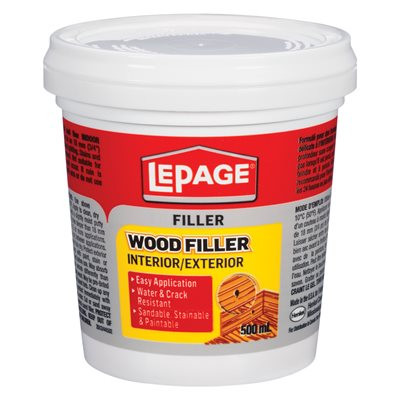 WOOD FILLER INTERIOR / EXTERIOR 500ML LEPAGE