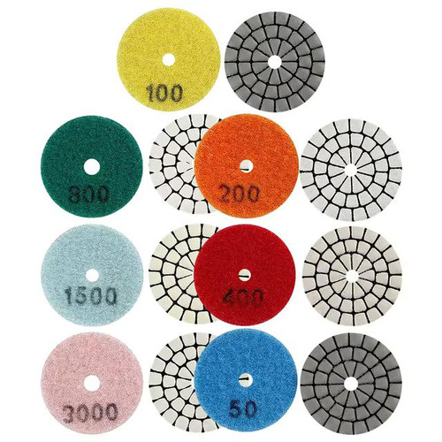 PROXXON Diamond-Coated (100 grit) Sanding/Polishing Pads (3-Pack) (225902)
