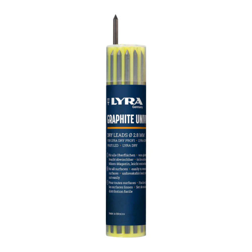 LYRA Universal Graphite Dry Lead Refills (2.8mm) (226162)