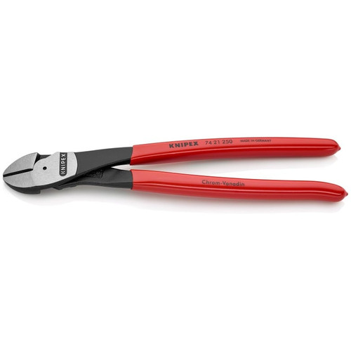10" High-Leverage 12° Angled Diagonal Cutters