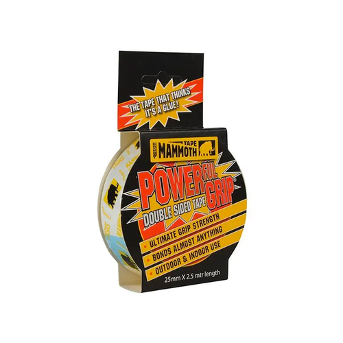 EVERBUILD 1" MAMMOTH POWERFUL GRIP TAPE (25MM X 2.5M)