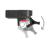 Levers Oversize Ø 15–20 mm retrofittable lock for UniKlip 2 / KorbKlip 2 - Pair