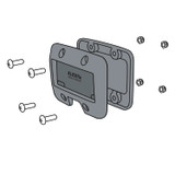 Korb Platte Plate for original KLICKfix baskets on Handlebar Adapter system Korb Platte Plate for original KLICKfix baskets on Handlebar Adapter system