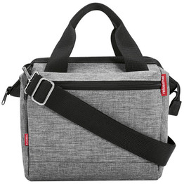 Roomy Handlebar bag - twist silver by KLICKfix