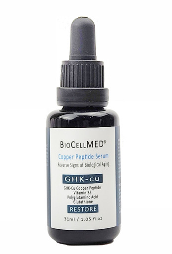 BioCellMED: GHK-cu Copper Peptide Face Serum with Plant Stem Cell