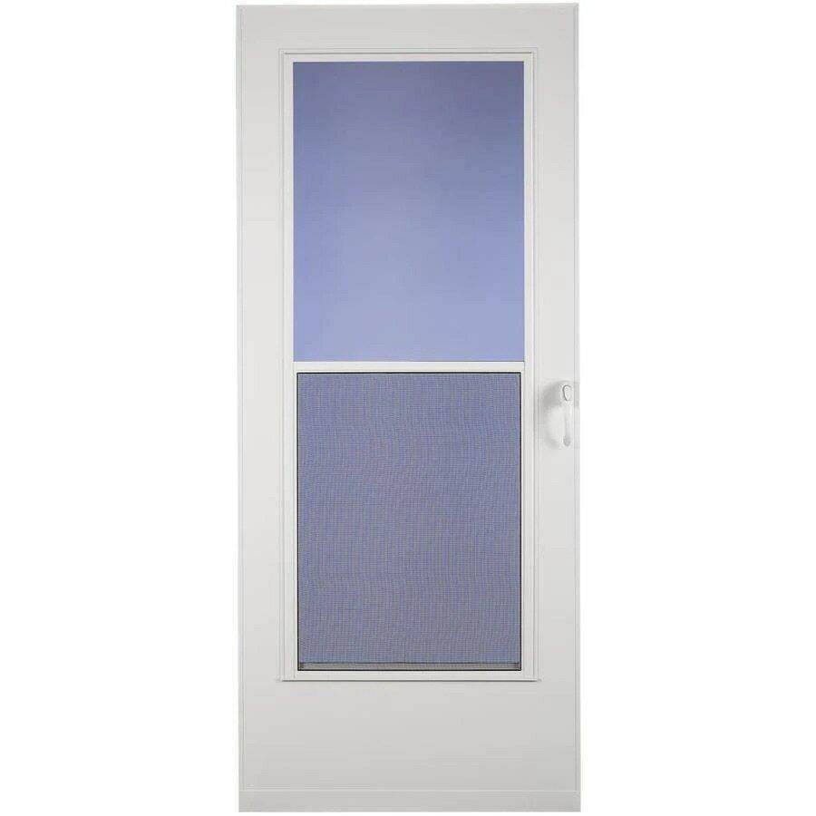 Kinro Mobile Home Storm Door 76" Tall White Mobile Home Outfitters