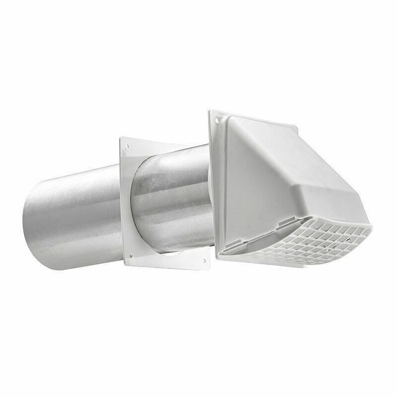 Lambro Dryer Wall Vent Kit with Hood Mobile Home Outfitters