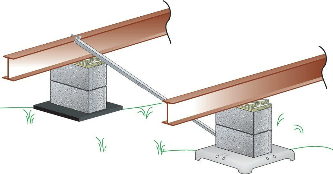 Tie Down Engineering Xi2 Ground Lateral System - 5' | Mobile Home