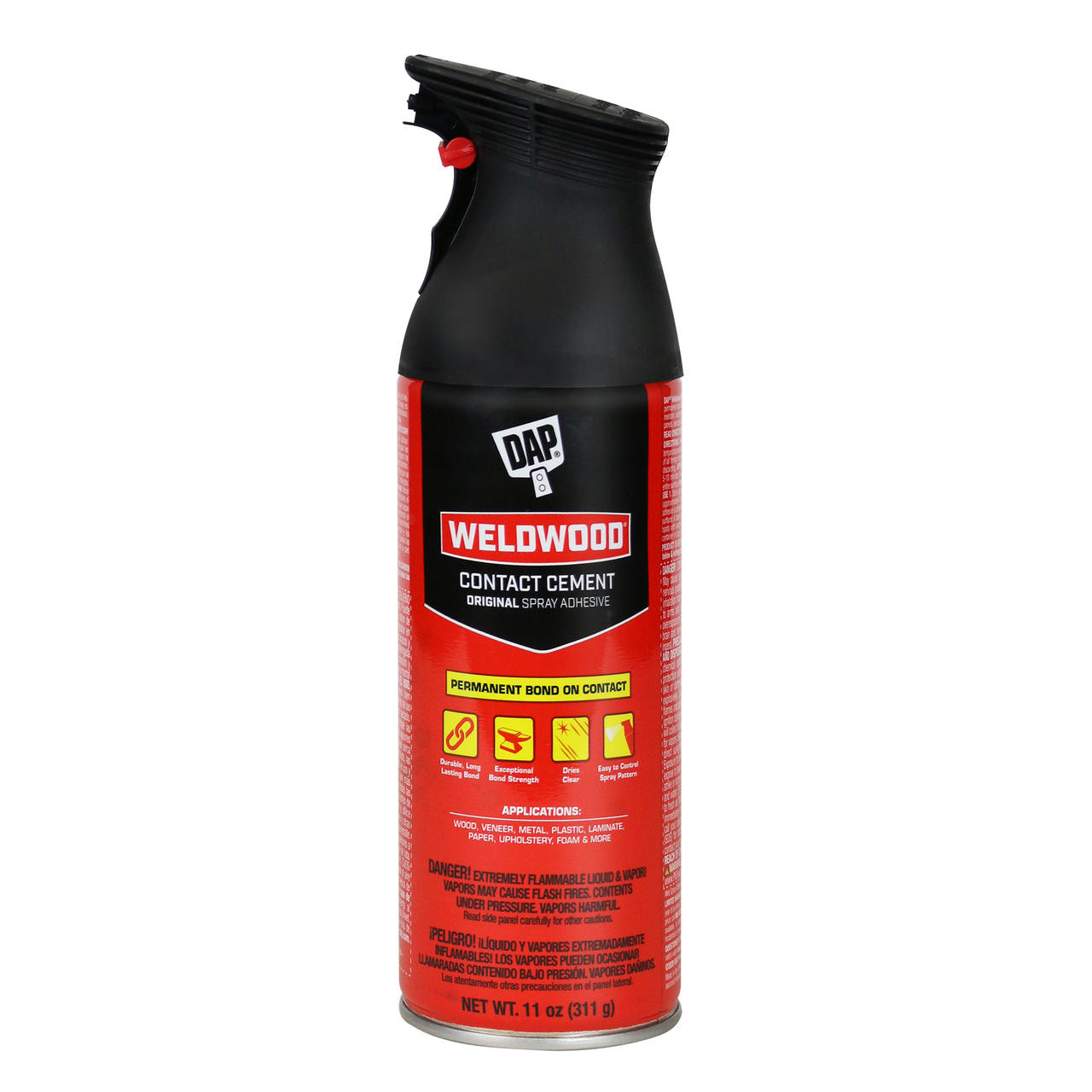 DAP Weldwood Clear Contact Cement Spray Adhesive - 11 oz.