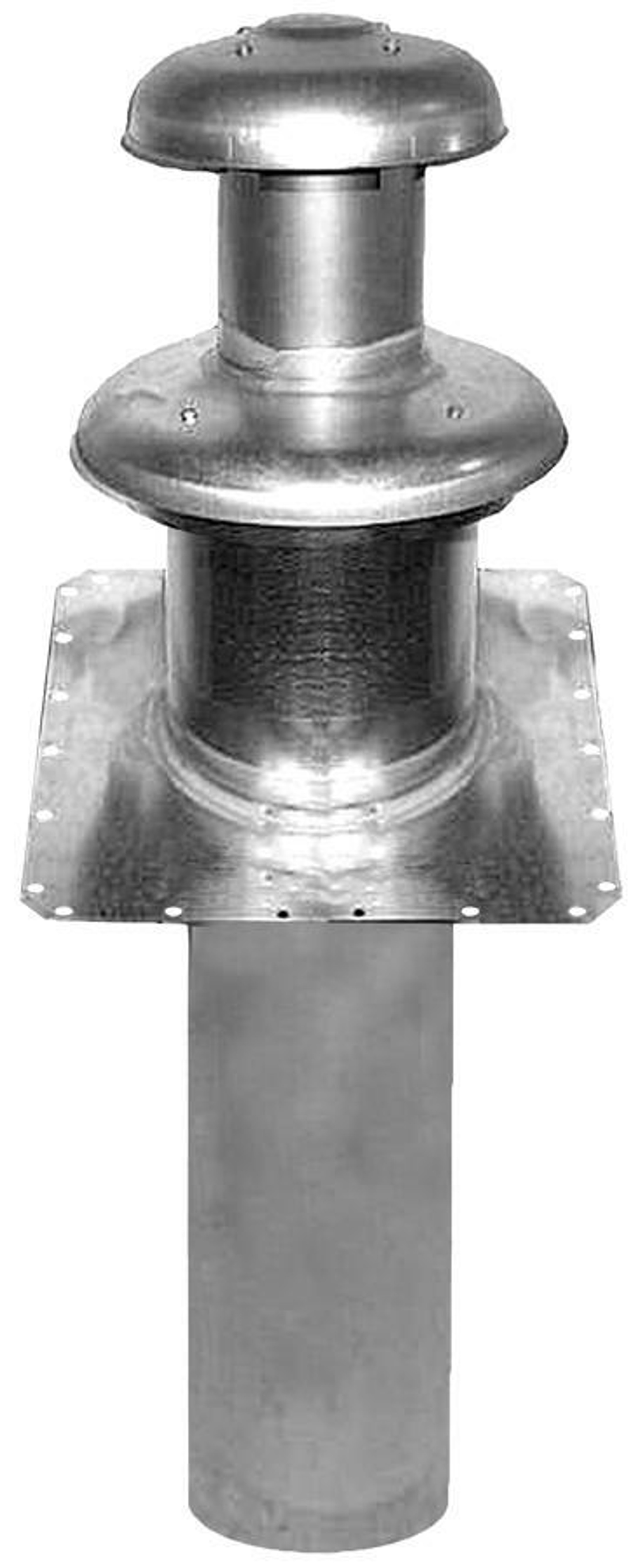 Revolv Concentric Vent Kit With Roof Flashing for VMA & VMC Furnaces Mobile Home Outfitters